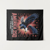 Amerika 250. Jubiläum Wandteppich (Vorderseite (Horizontal))