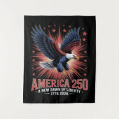 Amerika 250. Jubiläum Wandteppich (Vorderseite)