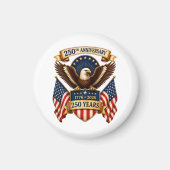 Amerika 250. Jubiläumsadler Magnet (Vorne)
