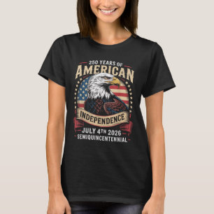 Amerika 250. Jubiläumsfeier 250 Jahre Am T-Shirt