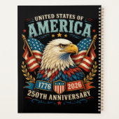 Amerika 250. Jubiläumsfeier Adler Planer (Rückseite)