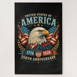 Amerika 250. Jubiläumsfeier Adler Puzzle