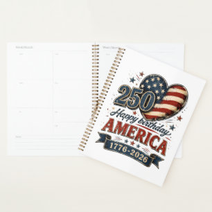 Amerika 250-Jubiläumsfeier Planer