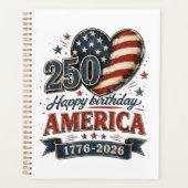 Amerika 250-Jubiläumsfeier Planer (Vorderseite)
