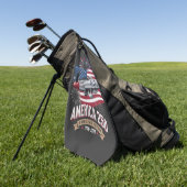 Amerika 250. Jubiläumsflugzeug Golfhandtuch (Gras)