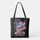 Amerika 250. Jubiläumsflugzeug Tasche (Rückseite)