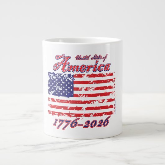 Amerika 250 Jumbo-Tasse (Vorderseite)