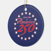 Amerika 250 keramik ornament (Links)