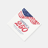 Amerika 250 Patrioti Servietten | 4. Juli (Ecke)