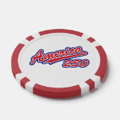 Amerika 250 pokerchips (Einzeln)