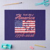 Amerika 250 seidenpapier (Basteln)