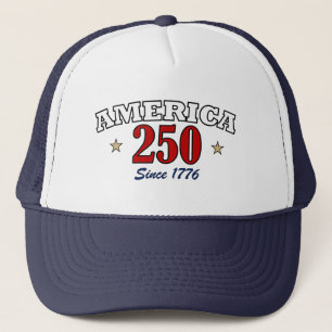 Amerika 250 Seit 1776 Patriotischer Vierter Juli Truckerkappe