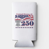 Amerika 250 selters dosenkühler (Rückseite)