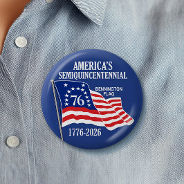 Amerika 250 Semiquincentennial 1776-2026 USA Button