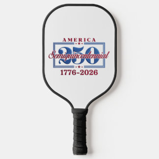 Amerika 250 Semiquincentennial-Grafik – 1776-2026 Pickleball Schläger