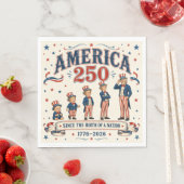 Amerika 250  serviette (Beispiel)