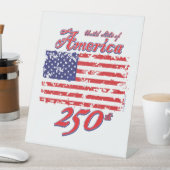 Amerika 250 sockelschild (In Situ)