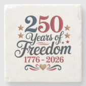 Amerika 250 steinuntersetzer (Vorderseite)