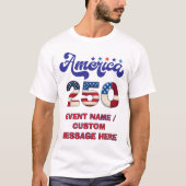Amerika 250 T-Shirt (Vorderseite)