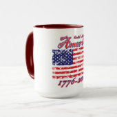 Amerika 250 tasse (Vorderseite Links)