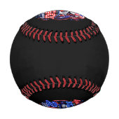 Amerika 250 Zwei Baseball (Rückseite)