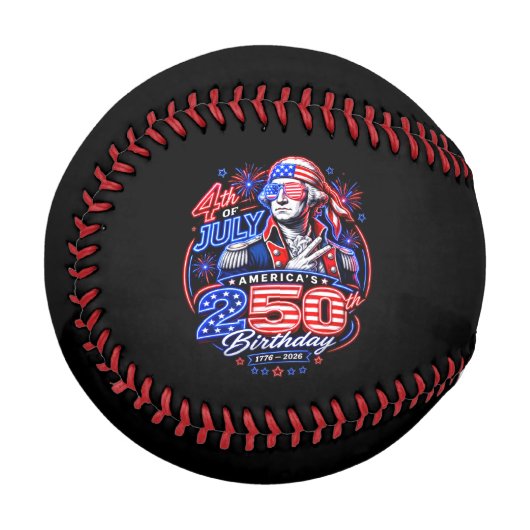 Amerika 250 Zwei Baseball (Vorderseite Links)