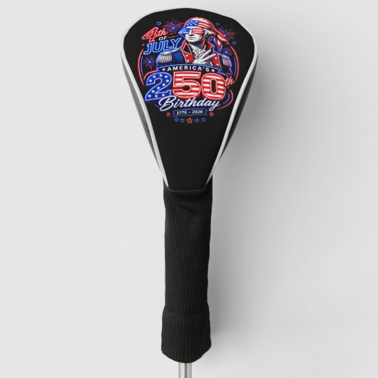 Amerika 250 Zwei Golf Headcover (Vorderseite)