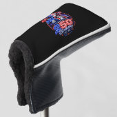 Amerika 250 Zwei Golf Headcover (3/4 Vorderseite)