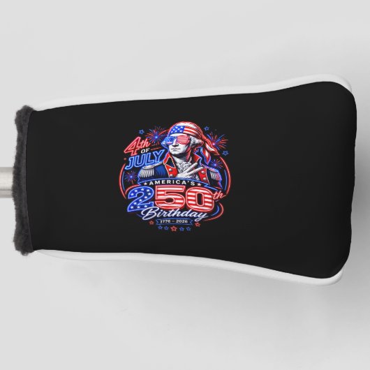 Amerika 250 Zwei Golf Headcover (Vorderseite)