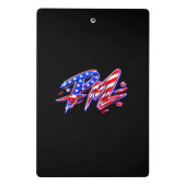 Amerika 250 Zwei Mini Klemmbrett (Rückseite)