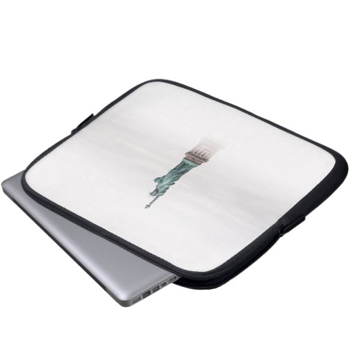 Amerika 2 laptopschutzhülle (Vorne Knopf)