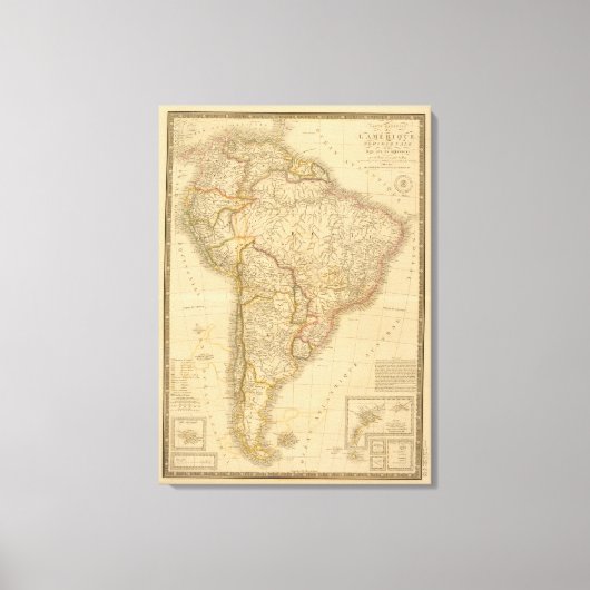 Amerika 2 leinwanddruck (Vorderseite)