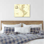 Amerika 3 leinwanddruck (Insitu (Schlafzimmer))