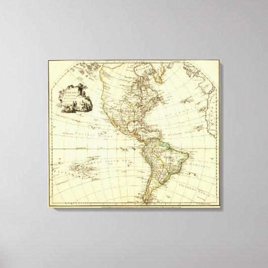 Amerika 3 leinwanddruck (Vorderseite)