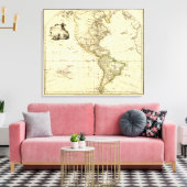 Amerika 3 leinwanddruck (Insitu (Wohnzimmer))