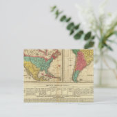 Amerika 3 postkarte (Stehend Vorderseite)