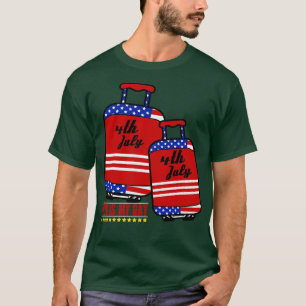 Amerika 4. Juli Patriotischer Urlaub (5) T-Shirt