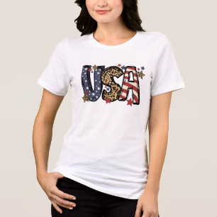 Amerika 4. Juli Tri-Blend Shirt