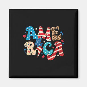 Amerika 4. Juli Unabhängigkeitstag 1776 Vintag Magnet
