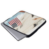 Amerika 4 laptopschutzhülle (Vorne Knopf)