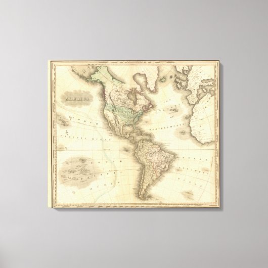 Amerika 4 leinwanddruck (Vorderseite)