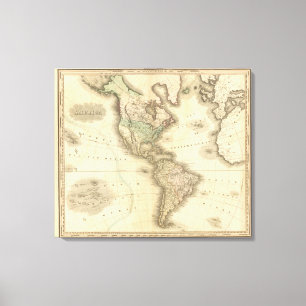 Amerika 4 leinwanddruck