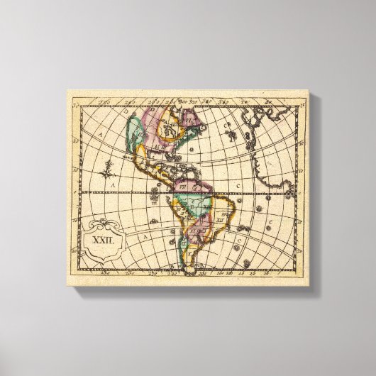 Amerika 4 leinwanddruck (Vorderseite)