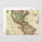 Amerika 5 postkarte (Vorne/Hinten)