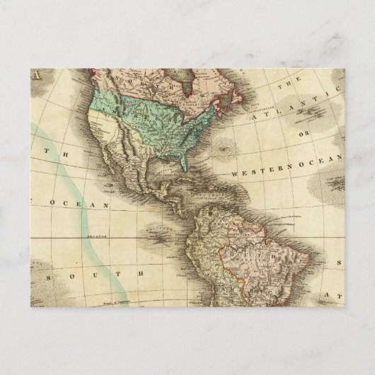 Amerika 5 postkarte (Vorderseite)