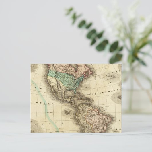 Amerika 5 postkarte (Stehend Vorderseite)