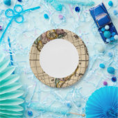 Amerika 6 pappteller (Party)