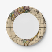 Amerika 6 pappteller (Vorderseite)