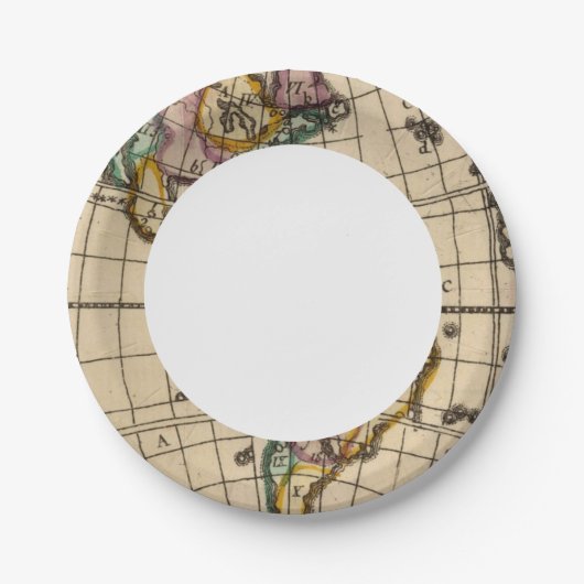 Amerika 6 pappteller (Vorderseite)