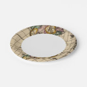 Amerika 6 pappteller (Schrägansicht)